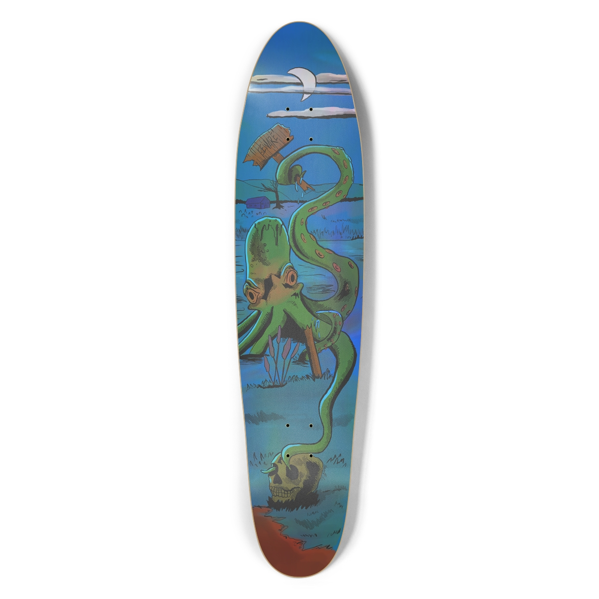 Beware - Holographic Longboard