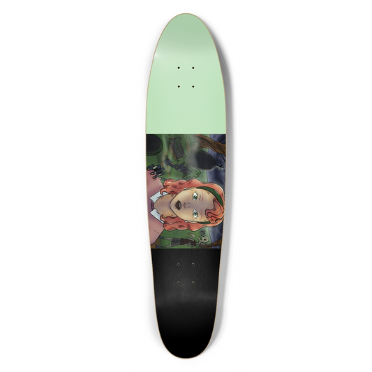 Caught In the Graveyard Glow in the Dark Longboard