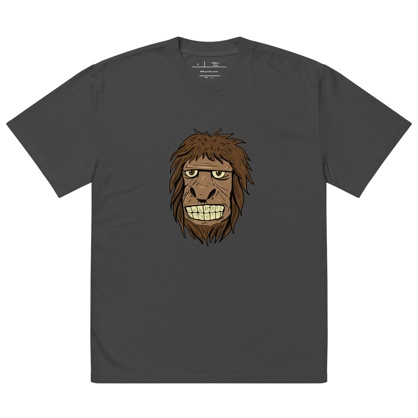 Squatch Oversized faded t-shirt